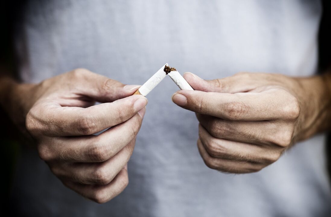 Stop smoking to naturally increase potency