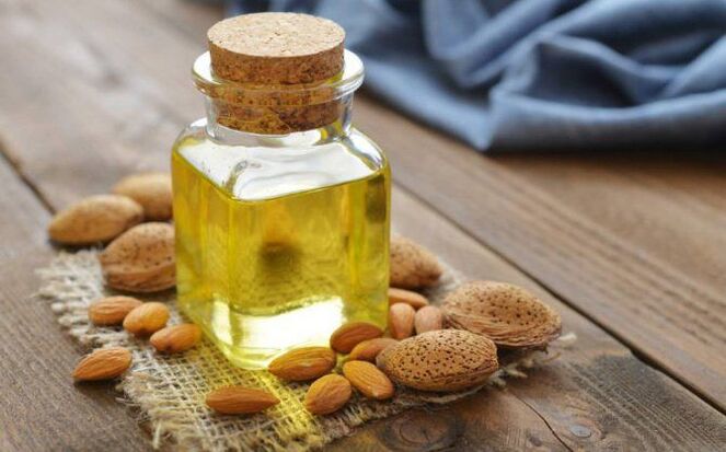 almond oil for power